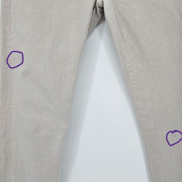 Citizens of Humanity Avedon low rise skinny jeans cream off white size 28 - Picture 8 of 8